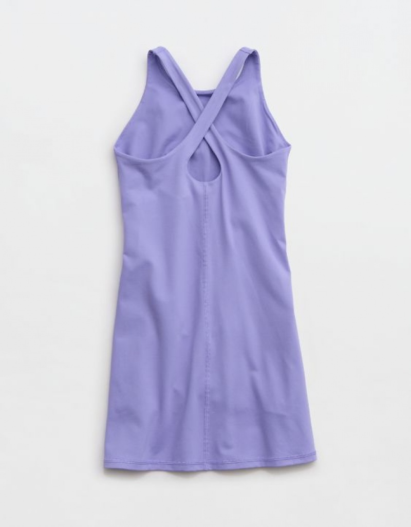 Peignoir Aerie OFFLINE By The Hugger High Neck Violette | ECT-50281057