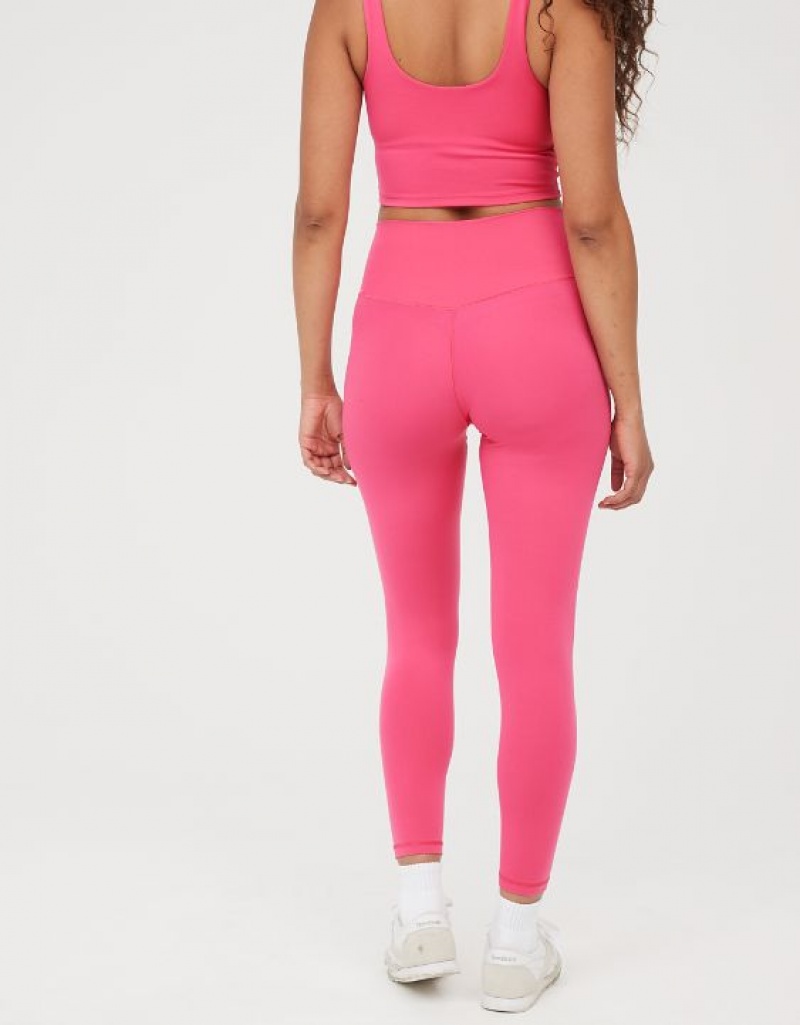 Leggings Aerie OFFLINE By Real Me High Waisted Crossover Rose | FCS-52100985