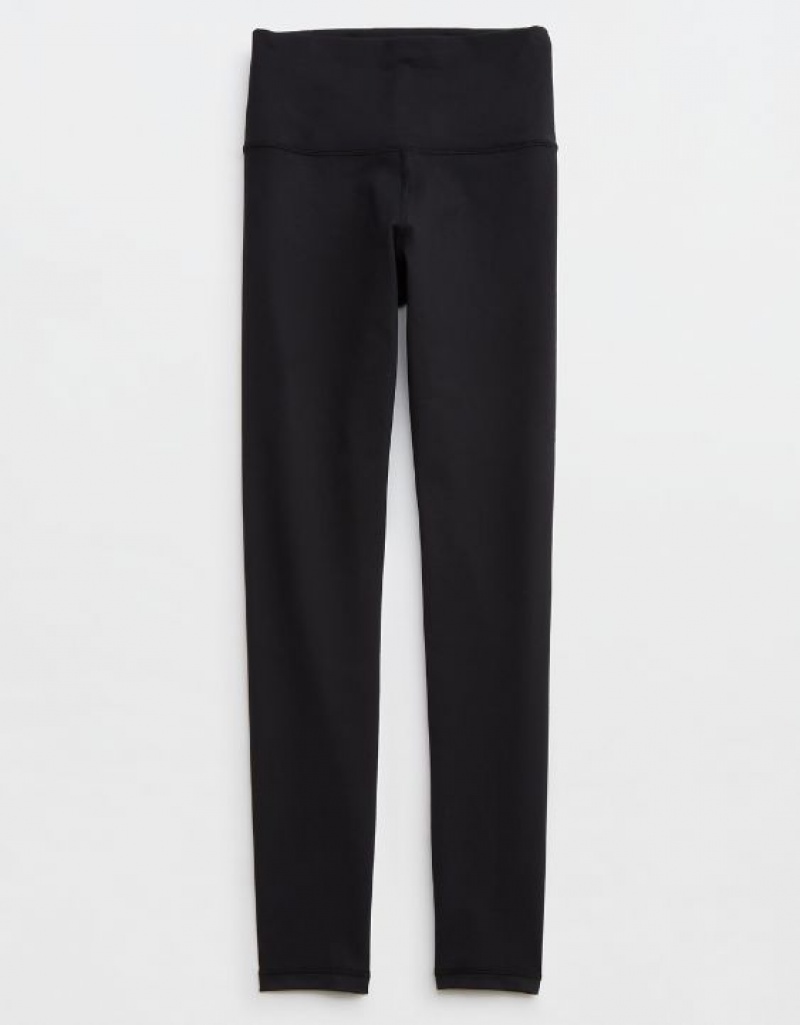 Leggings Aerie OFFLINE By The Hugger High Waisted Noir | DNQ-62895170