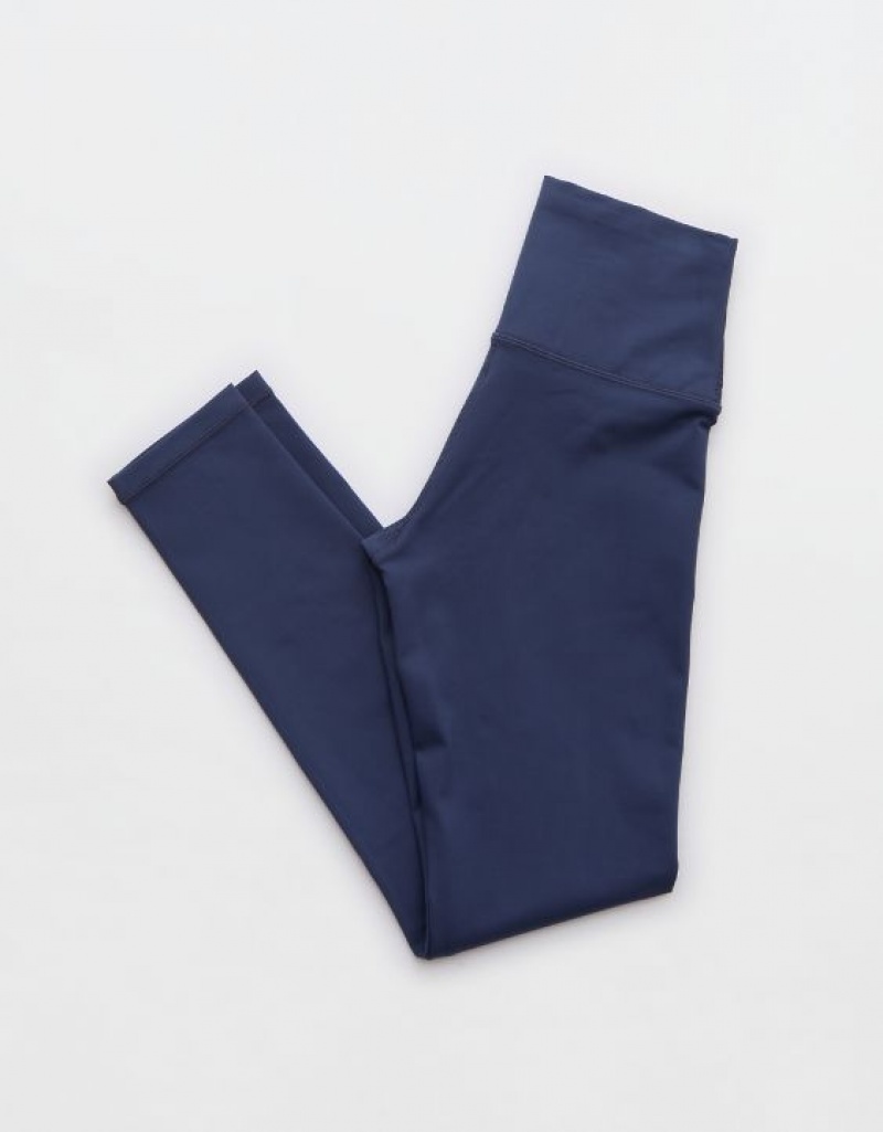 Leggings Aerie OFFLINE By The Hugger High Waisted Bleu | DWQ-26430426