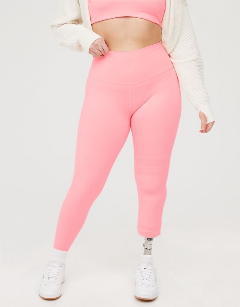 Leggings Aerie OFFLINE By The Hugger High Waisted Rose | DMF-14844507