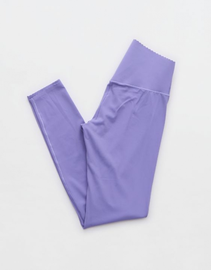 Leggings Aerie OFFLINE By Real Me XTRA Hold Up! Scallop Violette | JSZ-93519180