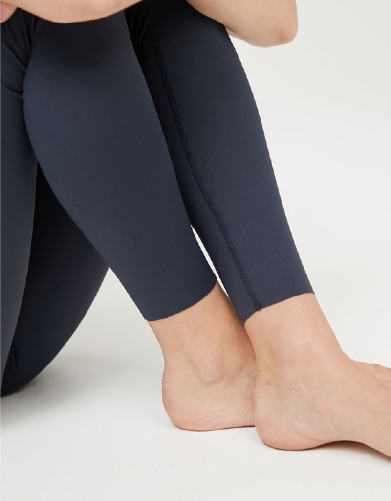 Leggings Aerie OFFLINE By Goals High Waisted Grise Bleu | FSS-30688632