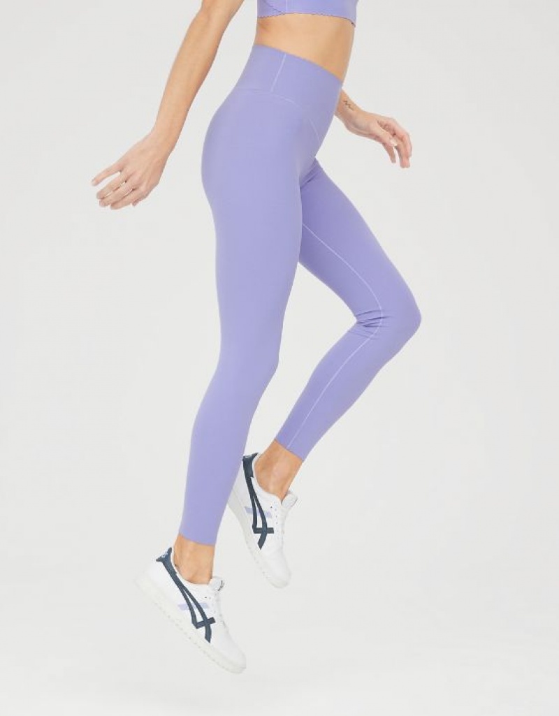 Leggings Aerie OFFLINE By Real Me XTRA Hold Up! Scallop Violette | JSZ-93519180