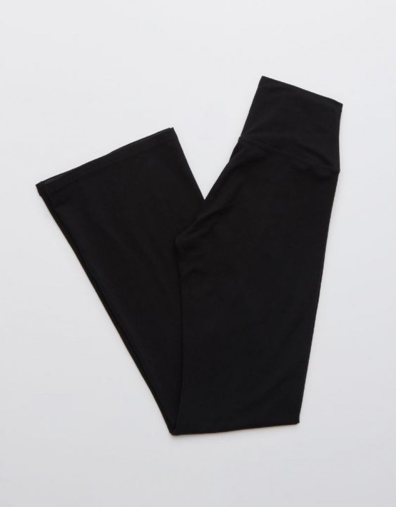 Leggings Aerie OFFLINE By OG High Waisted Flare Noir | CXZ-30136737