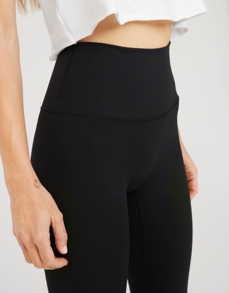 Leggings Aerie OFFLINE By Goals High Waisted Noir | KDY-08346938