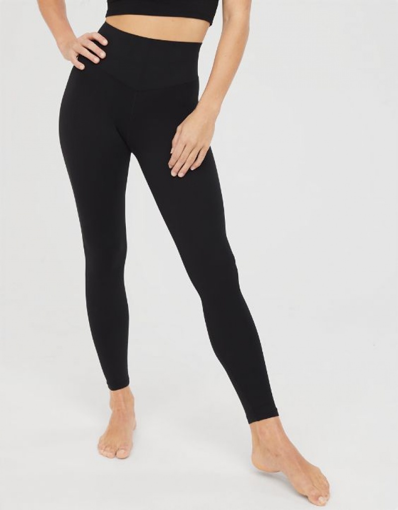 Leggings Aerie OFFLINE By Real Me XTRA Hold Up! Noir | SOE-67706477