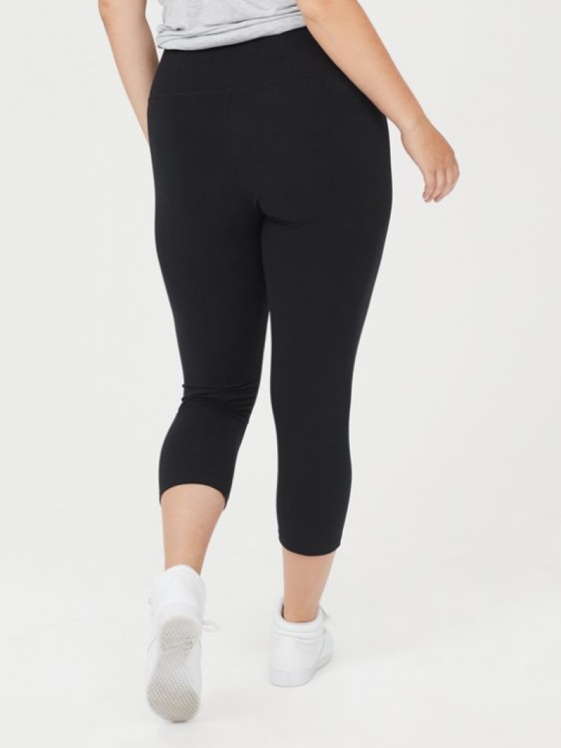 Leggings Aerie OFFLINE By OG High Waisted Cropped Noir | AEU-37449042