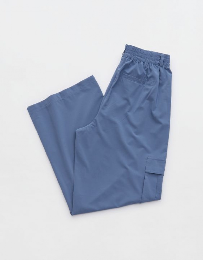 Pantalon Aerie OFFLINE By Nylon Cargo Bleu | JGI-57699776