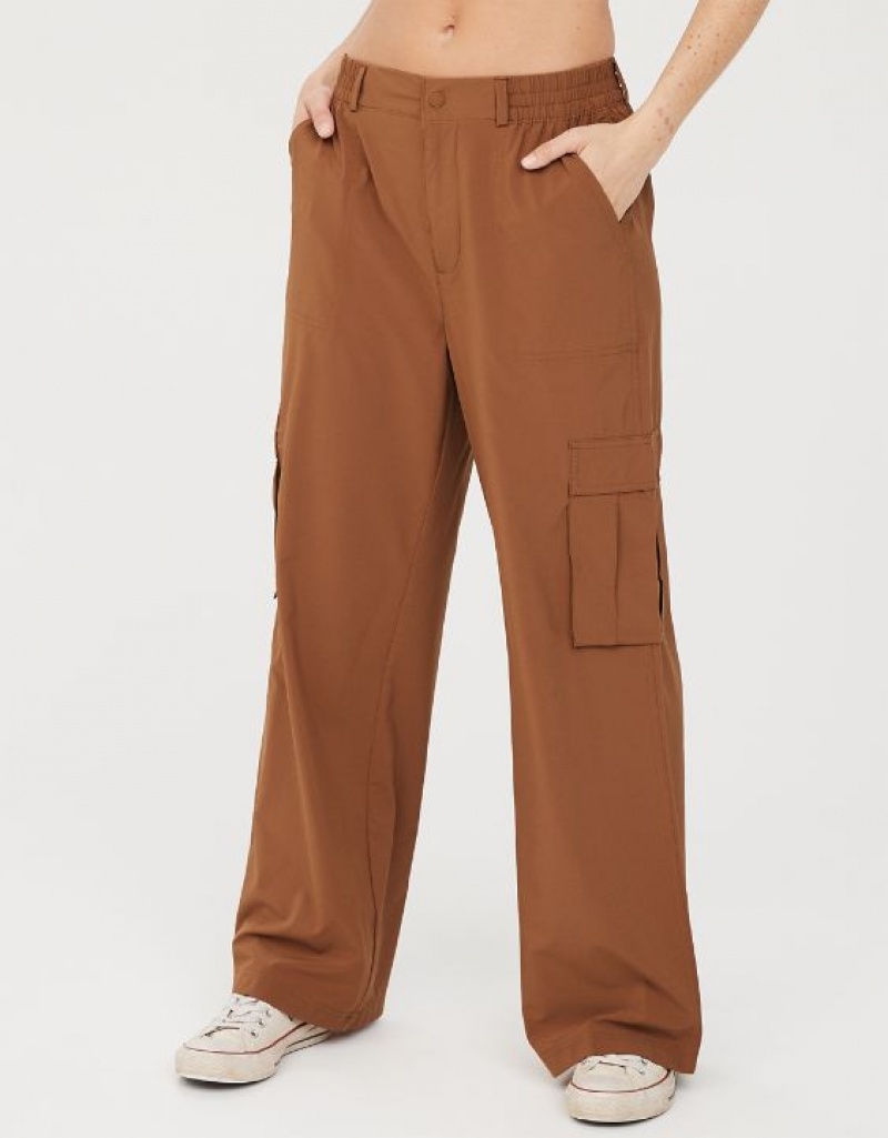 Pantalon Aerie OFFLINE By Nylon Cargo Kaki | MQO-67055324