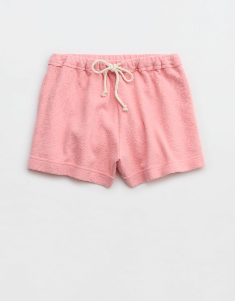 Short Aerie High Waisted Restart Rose | ONL-90909429