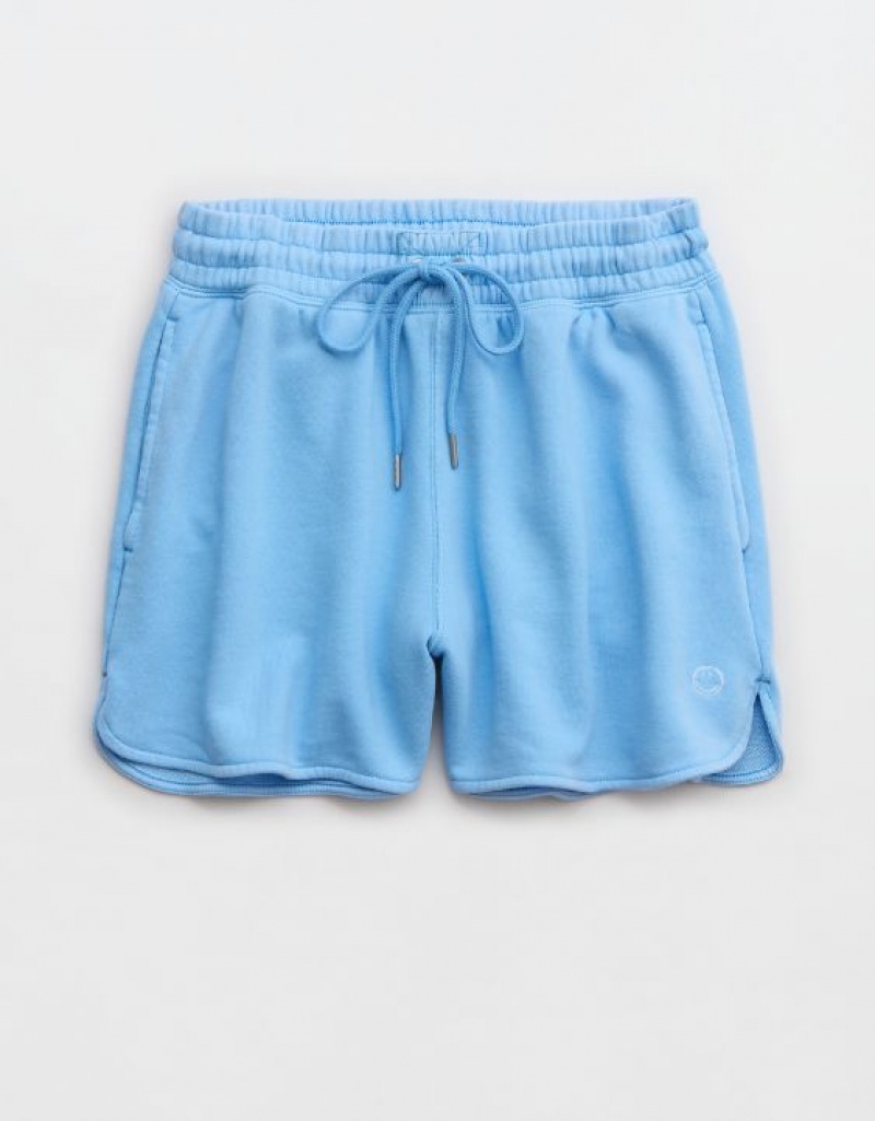 Short Aerie High Waisted REAL Bleu | FUF-81210332