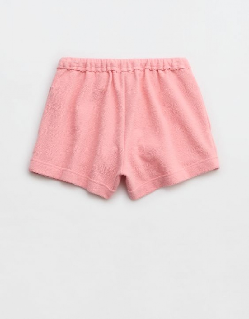 Short Aerie High Waisted Restart Rose | ONL-90909429