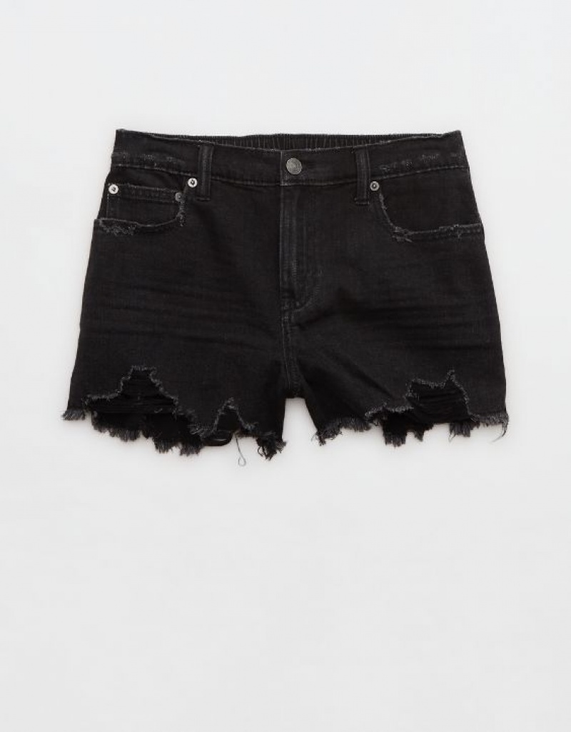 Short Aerie Daydream Denim Grise | OEP-28188460