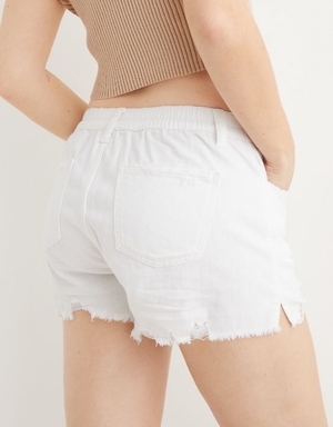 Short Aerie Daydream Denim Blanche | VDB-51914162