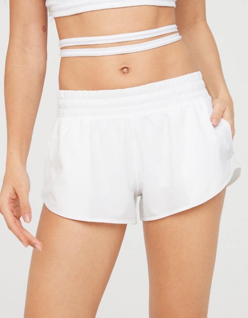 Short Aerie OFFLINE By Low Rise Hot Stuff Blanche | MCW-94812830