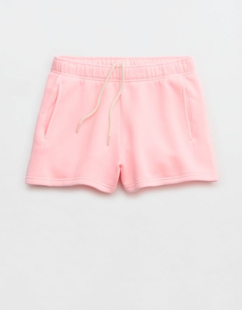 Short Aerie OFFLINE By Cloud Fleece Rose | AGX-94874441