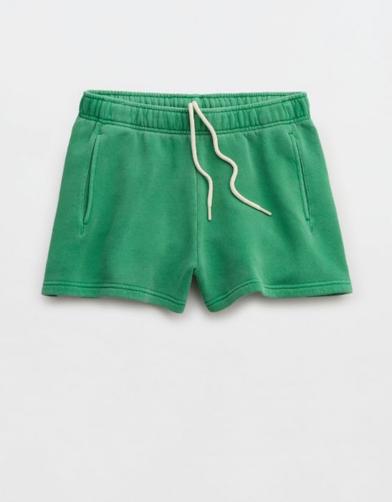 Short Aerie OFFLINE By Cloud Fleece Vert | NRA-80692992