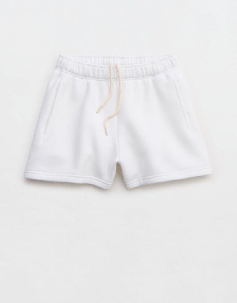 Short Aerie OFFLINE By Cloud Fleece Blanche | SXP-88531753