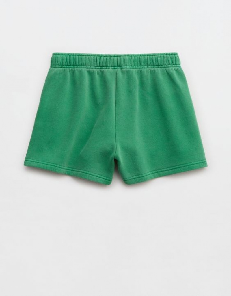 Short Aerie OFFLINE By Cloud Fleece Vert | NRA-80692992