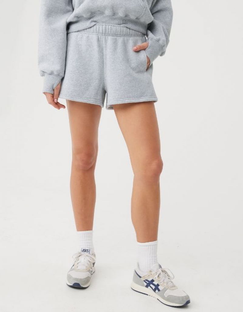 Short Aerie OFFLINE By Cloud Fleece Grise | JAK-99330843