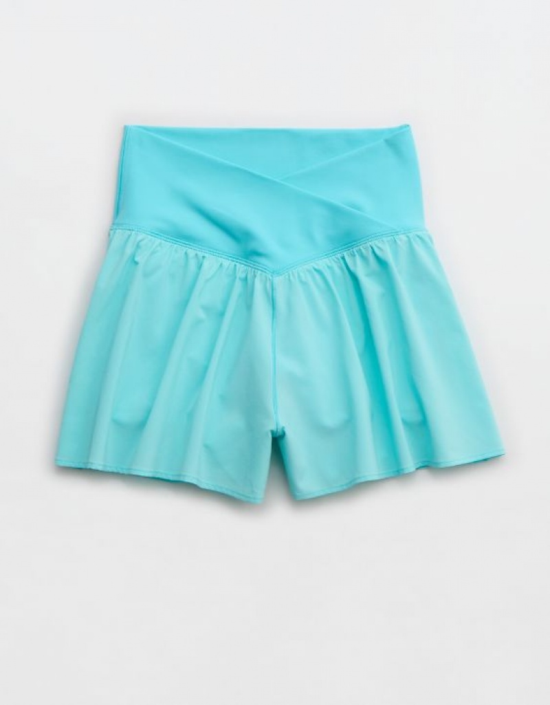 Short Aerie OFFLINE By Real Me Crossover Flowy Bleu | LTD-20389495