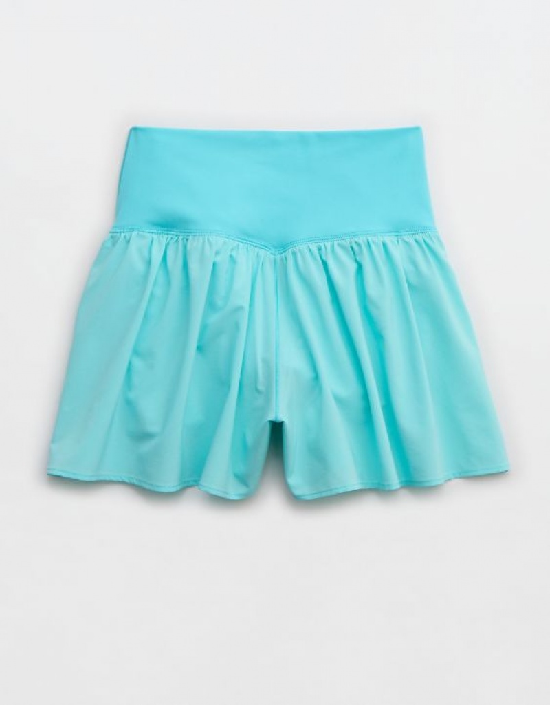 Short Aerie OFFLINE By Real Me Crossover Flowy Bleu | LTD-20389495