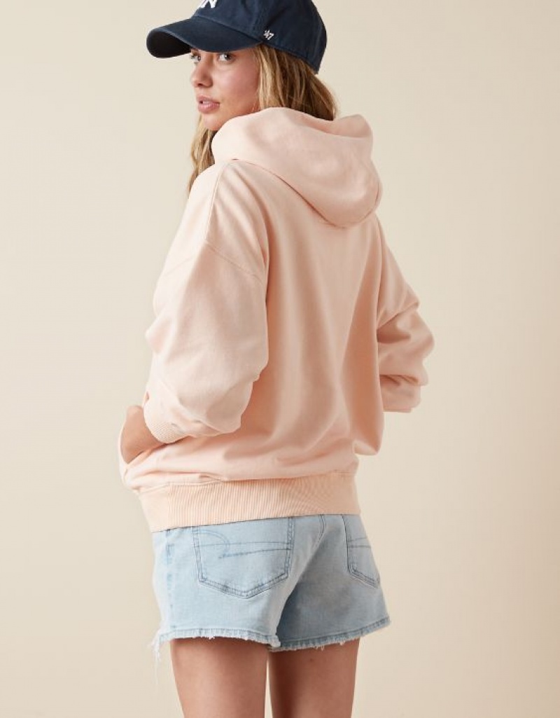 Sweat a Capuche Aerie Fleece Rose Clair | OLC-47164979