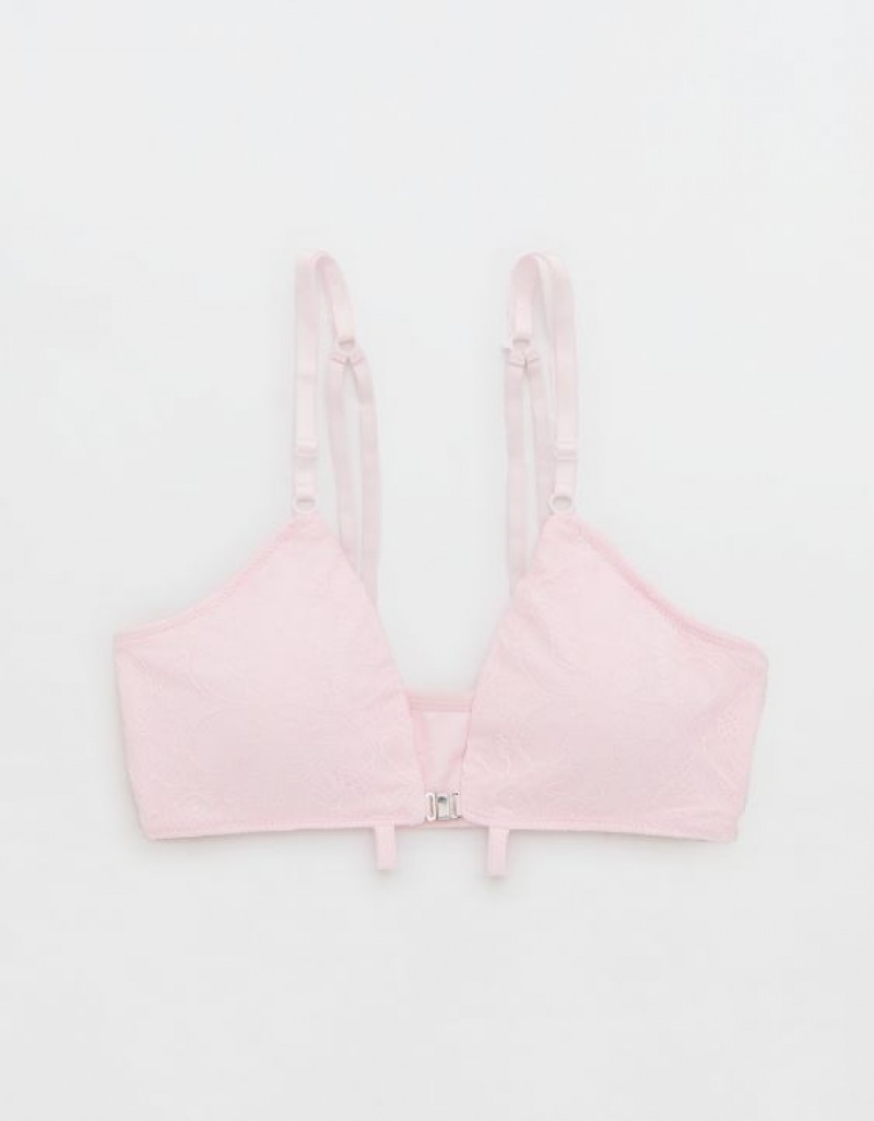 Soutien Gorge Aerie The Liberare Convertible Plungelette Rose | CBD-06139195