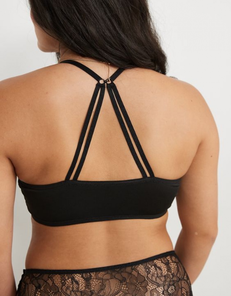 Soutien Gorge Aerie The Liberare Convertible Plungelette Noir | BTW-62132798