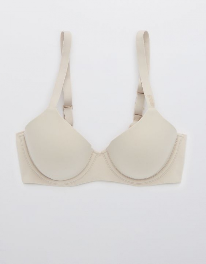 Soutien Gorge Aerie SMOOTHEZ Full Coverage Lightly Doublée Blanche | NPX-50000190