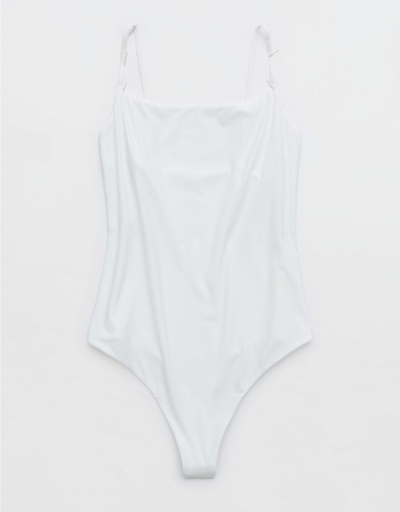 Soutien Gorge Aerie SMOOTHEZ Scoop Blanche | AIL-91498142