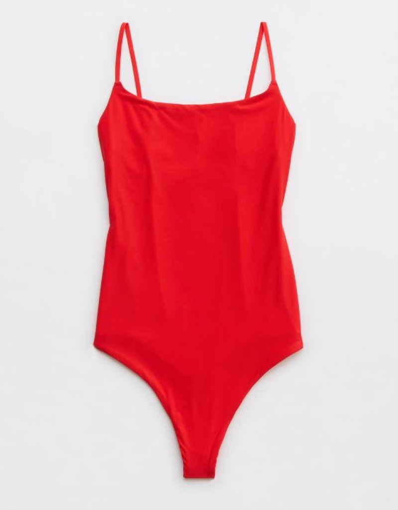 Soutien Gorge Aerie SMOOTHEZ Scoop Rouge | KRB-92725723