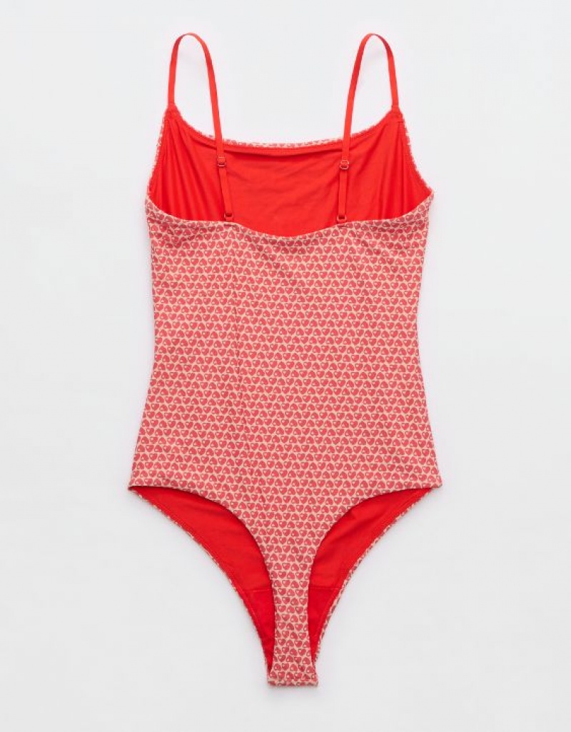 Soutien Gorge Aerie SMOOTHEZ Scoop Rouge | XHN-67626291