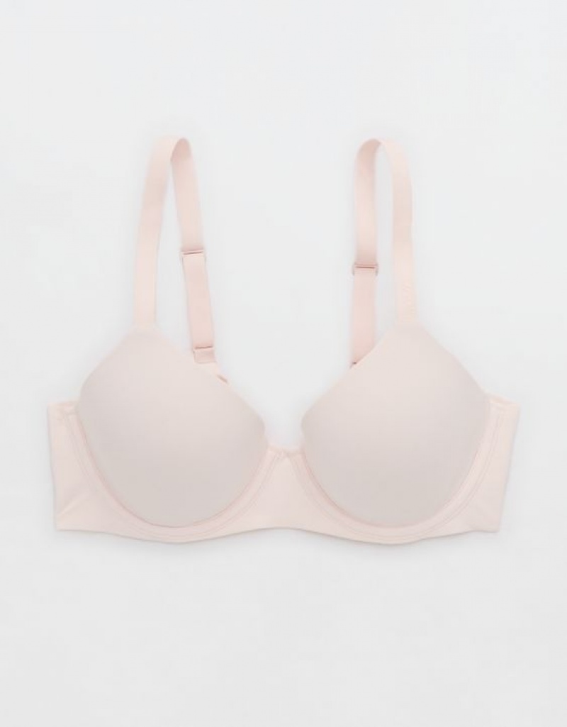 Soutien Gorge Aerie SMOOTHEZ Full Coverage Lightly Doublée Rose | HOB-02227465