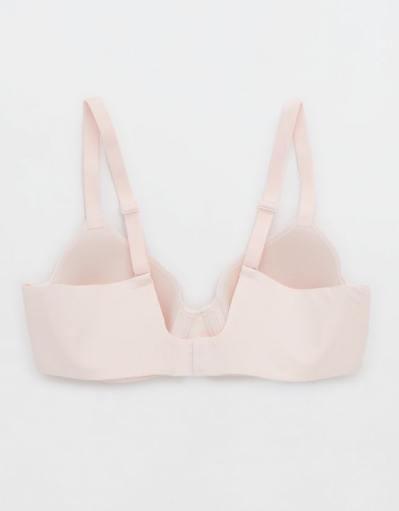 Soutien Gorge Aerie SMOOTHEZ Full Coverage Lightly Doublée Rose | HOB-02227465