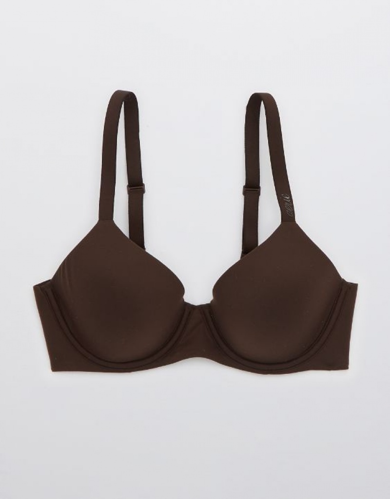 Soutien Gorge Aerie SMOOTHEZ Full Coverage Lightly Doublée Bleu | MIY-81817549