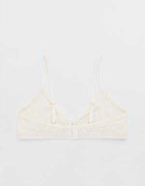 Soutien Gorge Aerie Show Off Dentelle Cut Outlette Blanche | MOU-94028374