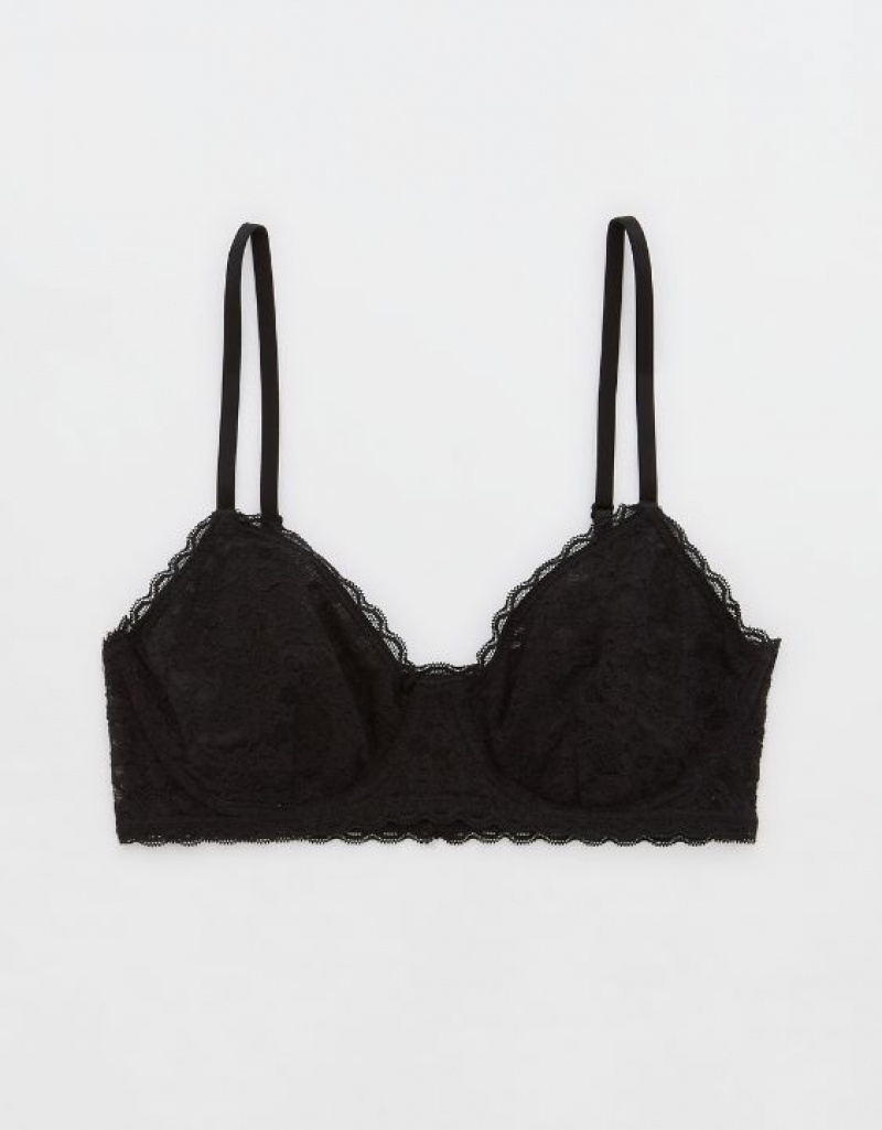 Soutien Gorge Aerie Show Off Vintage Dentelle Wirelesslette Noir | MWX-52541185