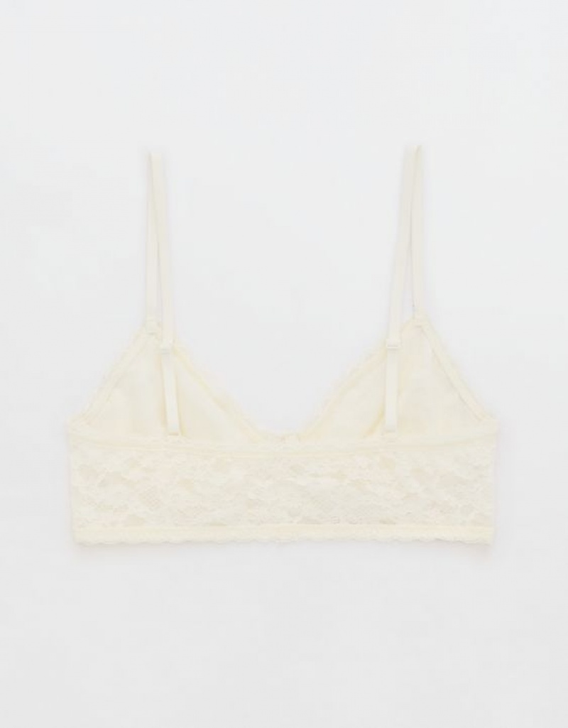 Soutien Gorge Aerie Show Off Vintage Dentelle Wirelesslette Blanche | BPN-94416137