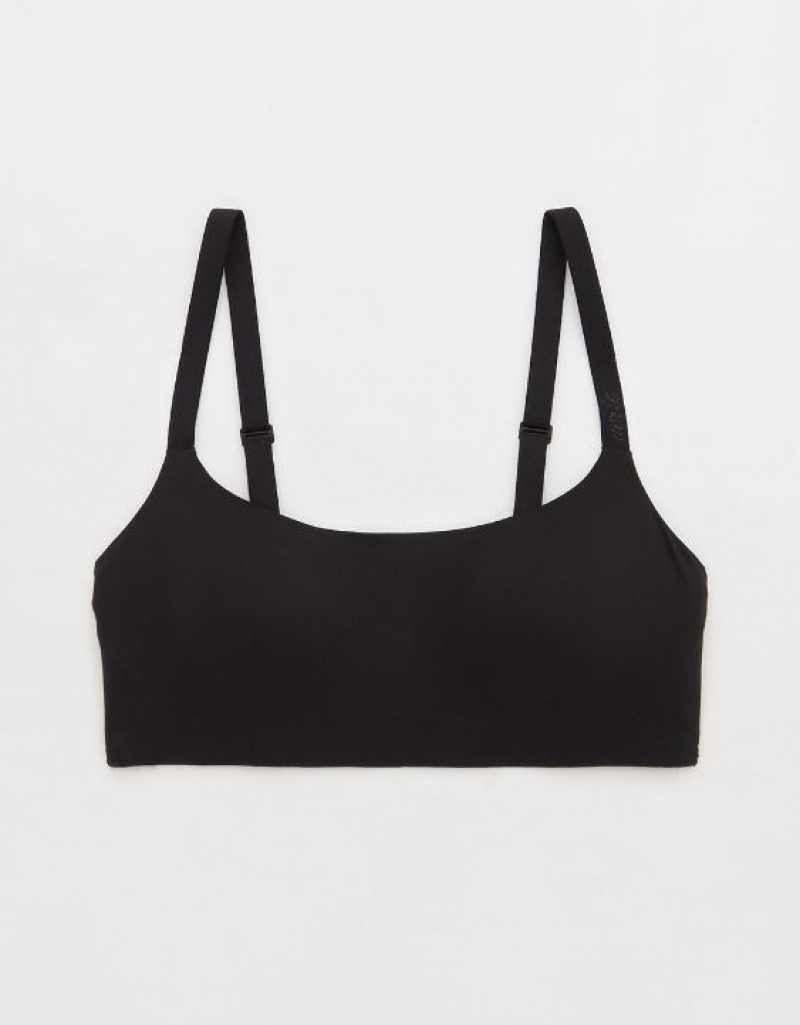 Soutien Gorge Aerie SMOOTHEZ-ish Wirelesslette Noir | POB-01369186