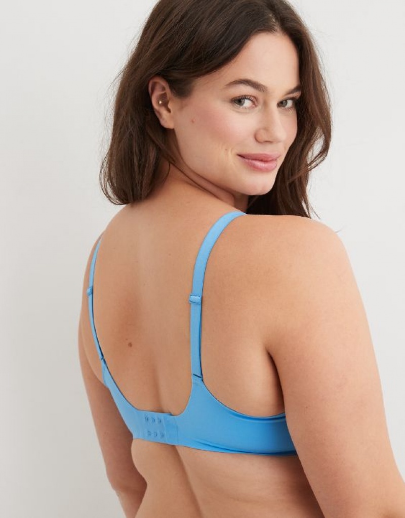 Soutien Gorge Aerie SMOOTHEZ-ish Wirelesslette Bleu | HFD-32337867