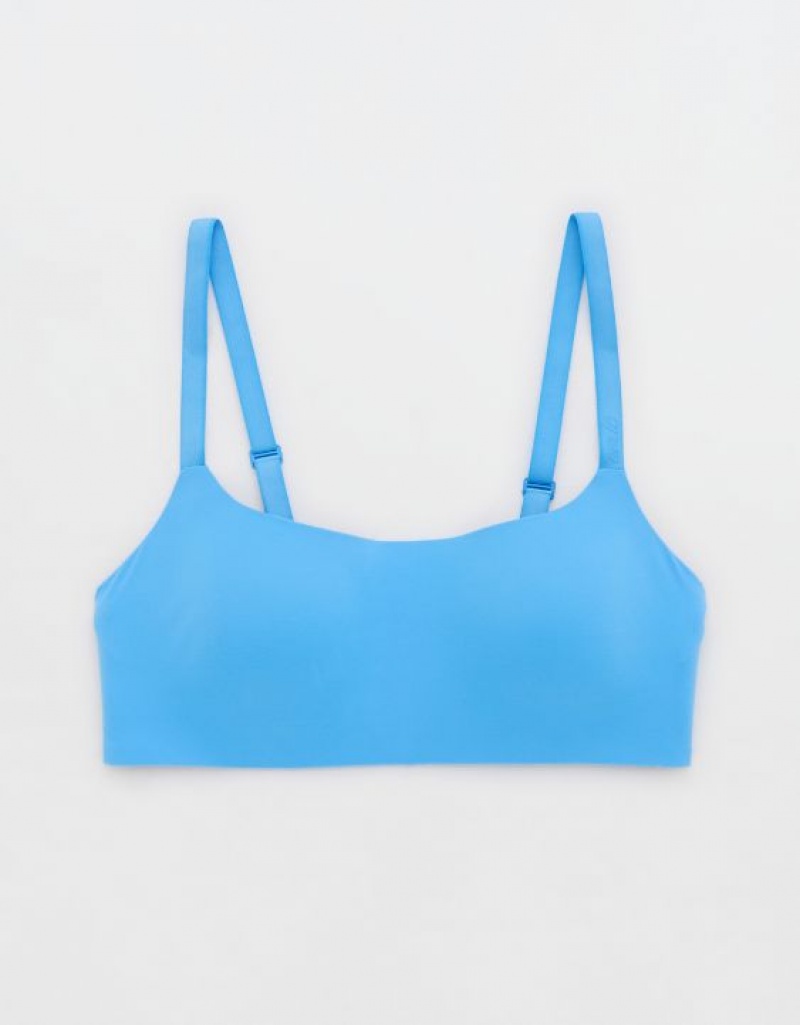 Soutien Gorge Aerie SMOOTHEZ-ish Wirelesslette Bleu | HFD-32337867