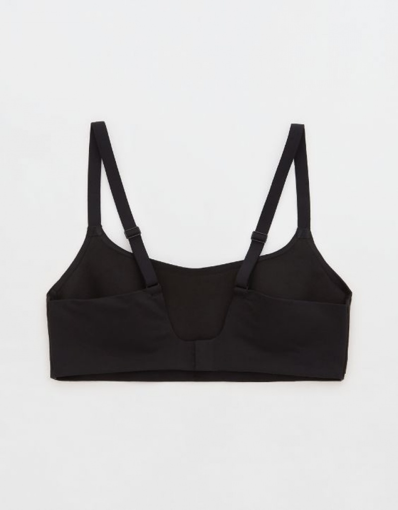 Soutien Gorge Aerie SMOOTHEZ-ish Wirelesslette Noir | POB-01369186