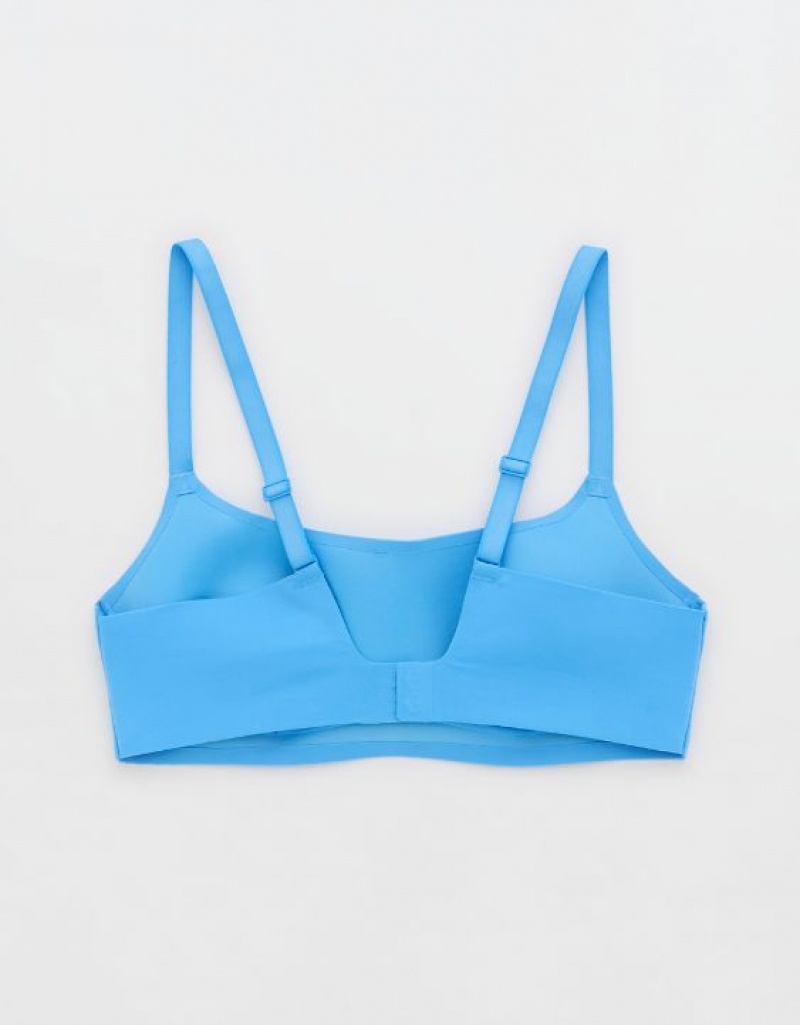 Soutien Gorge Aerie SMOOTHEZ-ish Wirelesslette Bleu | HFD-32337867