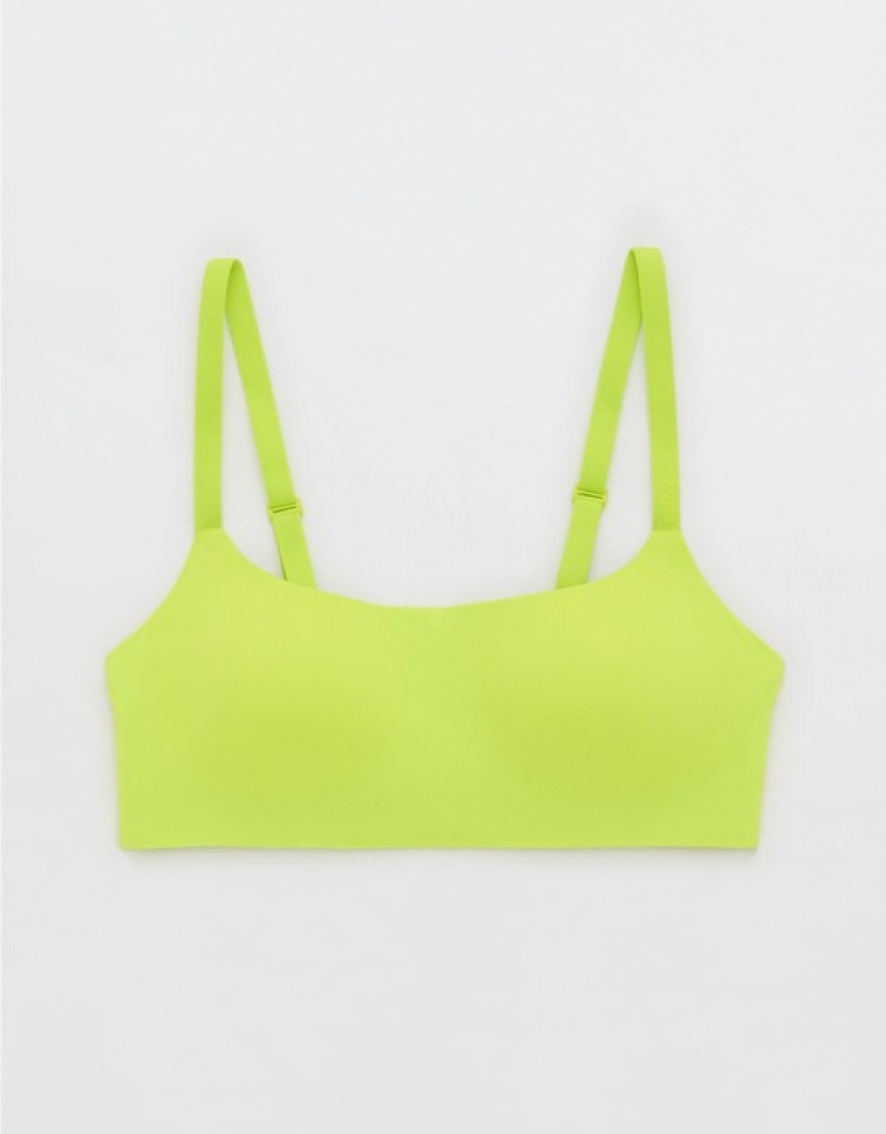 Soutien Gorge Aerie SMOOTHEZ-ish Wirelesslette Jaune | LYI-18776706