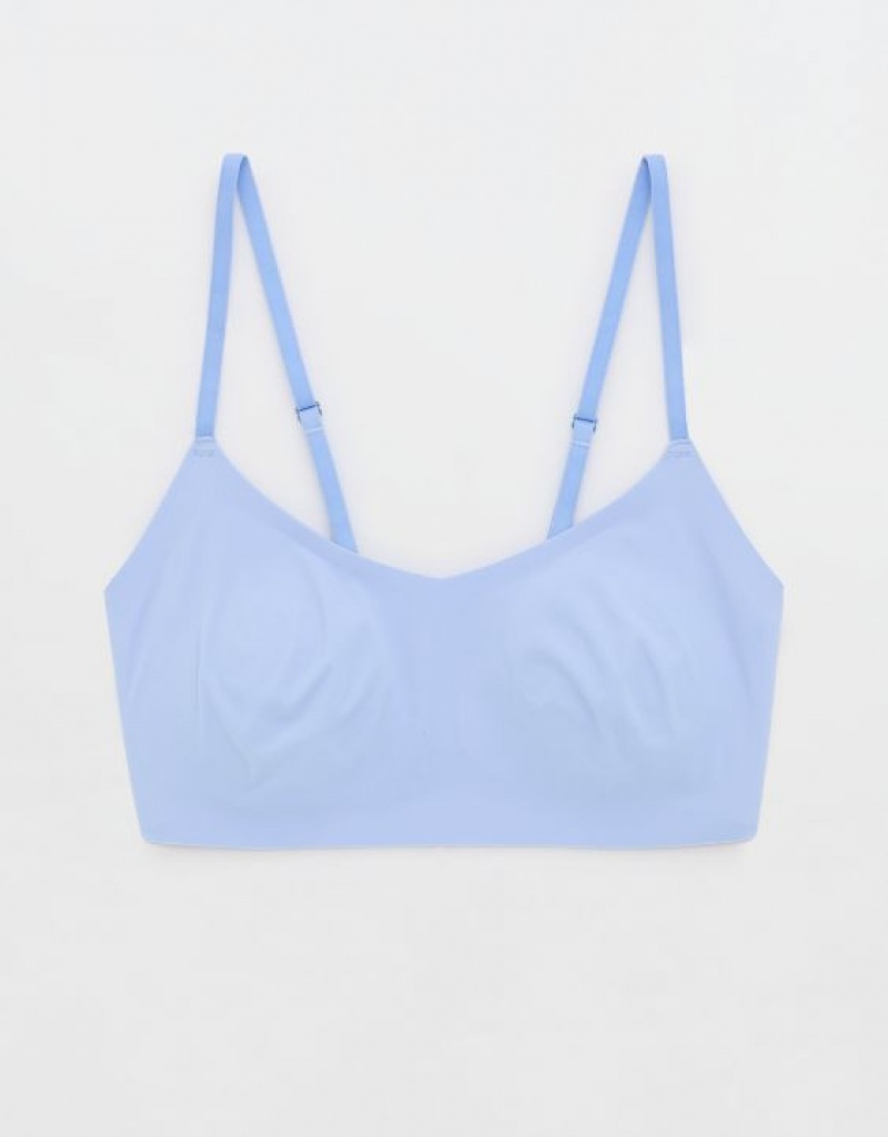 Soutien Gorge Aerie SMOOTHEZ Scooplette Bleu | HXR-21226467