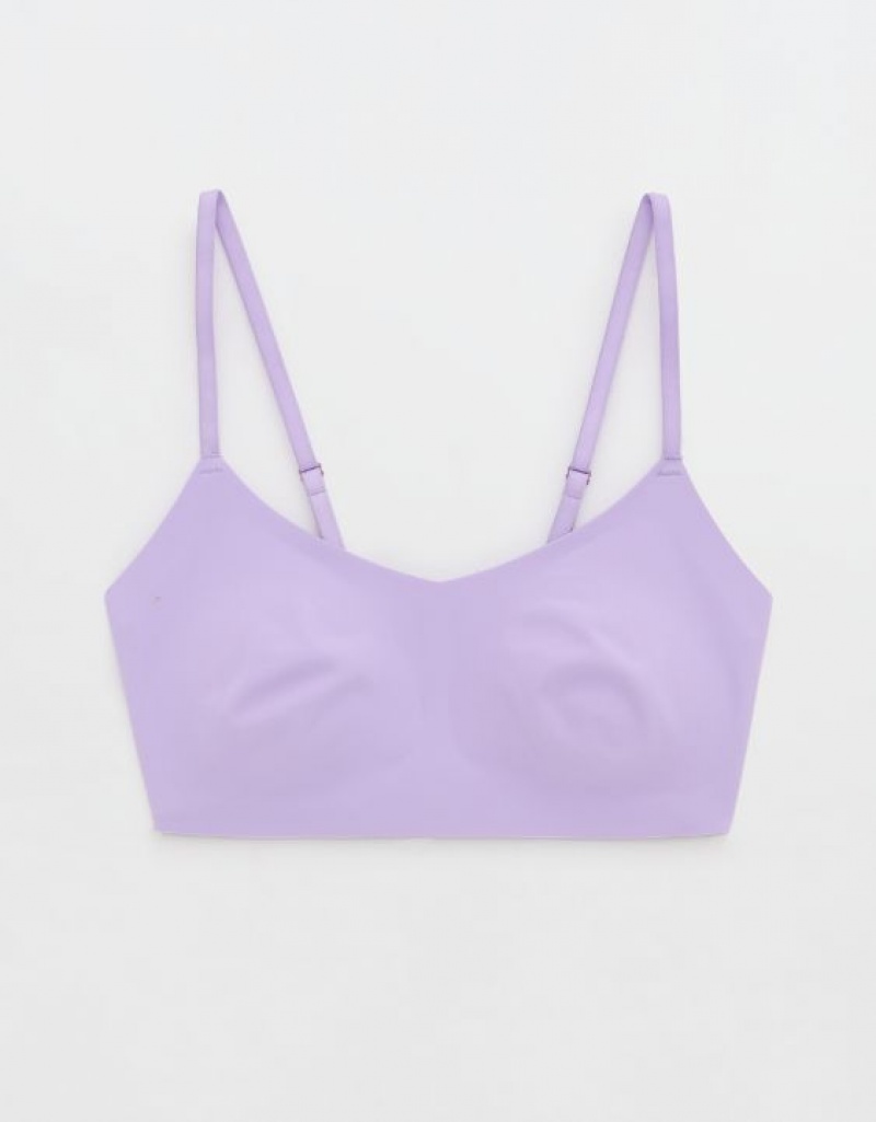 Soutien Gorge Aerie SMOOTHEZ Scooplette Violette Lavage | RDI-07801776