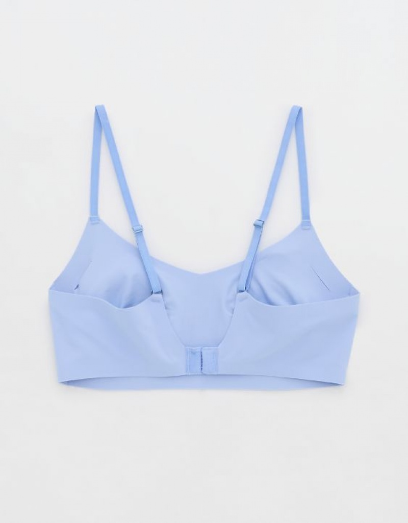 Soutien Gorge Aerie SMOOTHEZ Scooplette Bleu | HXR-21226467