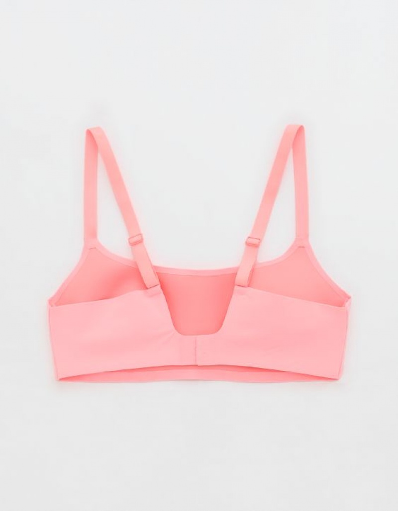 Soutien Gorge Aerie SMOOTHEZ-ish Wirelesslette Rose | PQF-68041028